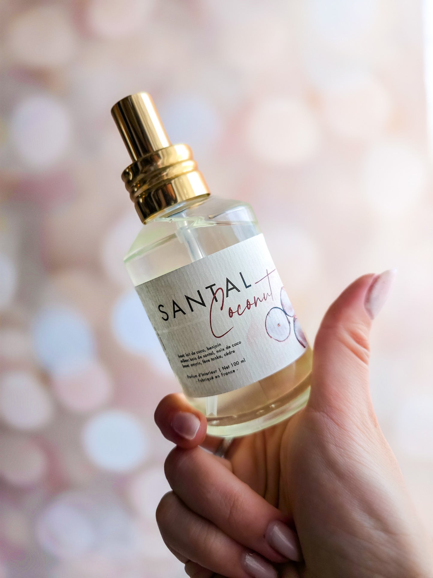 Santal-Kokosnuss